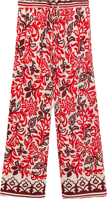 Women's Flowy Printed Pants