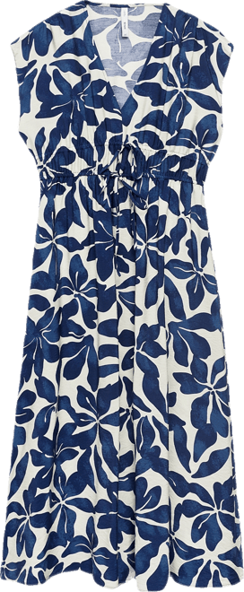 Women's Long Printed Dress