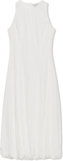Women's Balloon Effect Long Dress