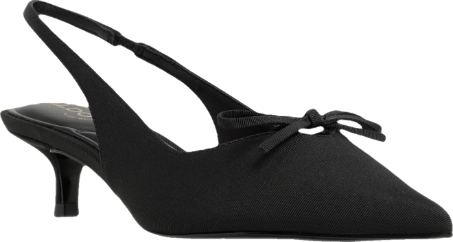 Women's Azizza Sling-Back Bow Kitten Heel Pumps