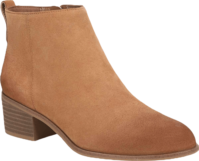 Women's Anya Stacked Block Heel Zip Short Boots