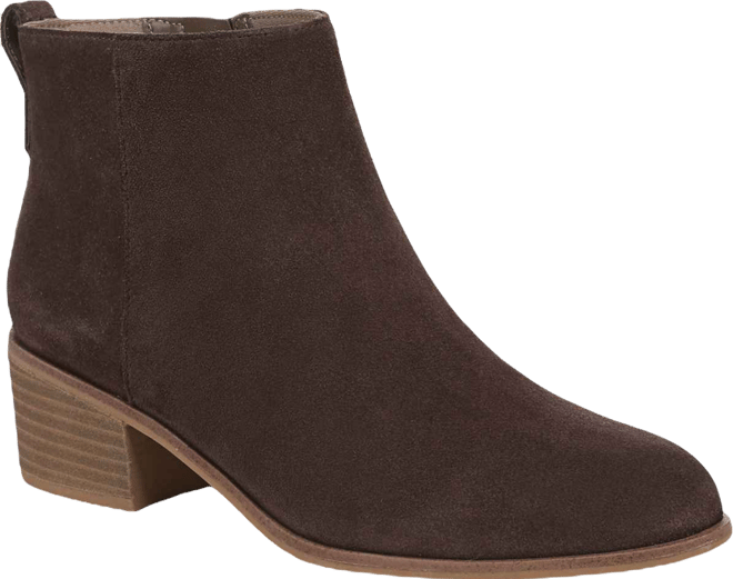 Women's Anya Stacked Block Heel Zip Short Boots