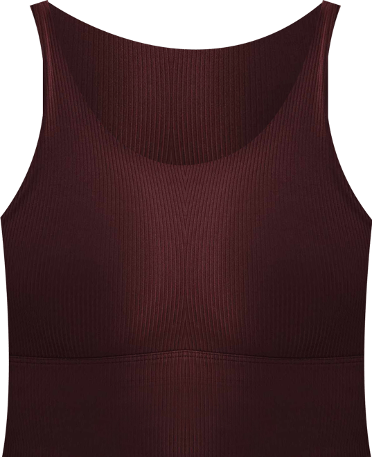 Nike Zenvy Rib Women's Light-Support Padded Longline Sports Bra