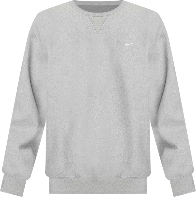 Nike Solo Swoosh เสื้อคอกลมผ้าฟลีซผู้ชาย