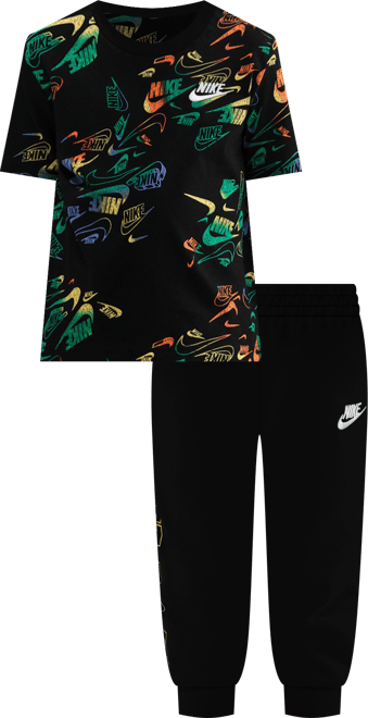 Nike Sportswear Toddler Reveal Printed Tee and Pants Set