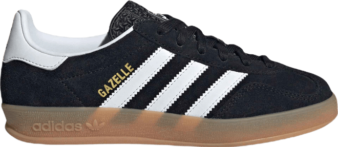 adidas Gazelle Indoor Shoes Kids Black 7 - Originals