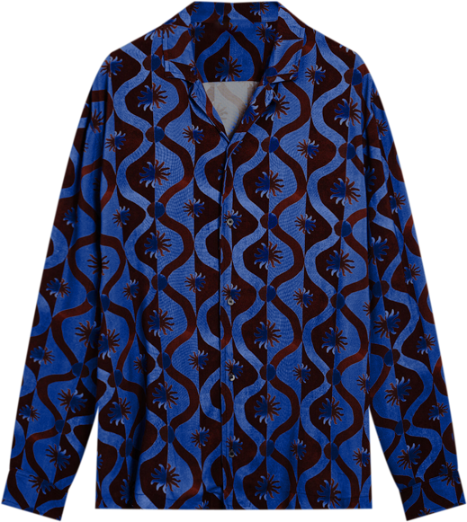 Men's Long-sleeve shirt with suns