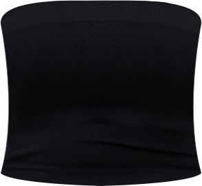 Women's Seamless Cropped Tube Top