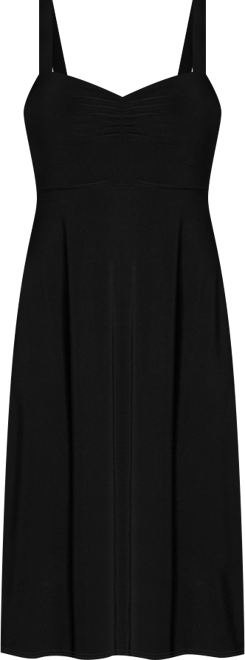 Women's Sweetheart Fit and Flare Midi Dress