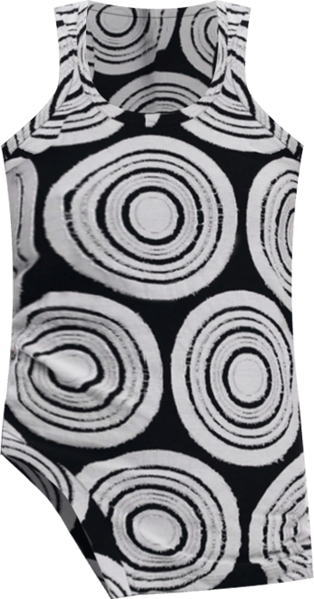 Women's Sleeveless spiral T-shirt