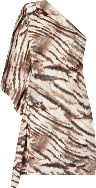 Women's One Shoulder Dty Mini Dress