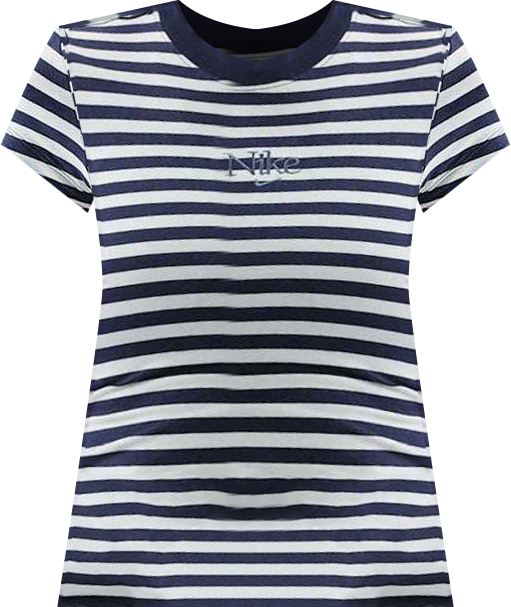 ナイキ スポーツウェア ウィメンズ タイト ストライプ Tシャツ