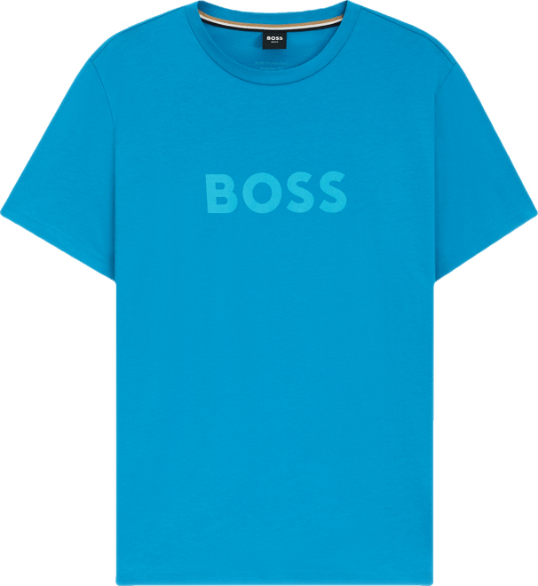 Hugo Boss Men's SPF 50+ UV Protection Cotton-Jersey T-Shirt