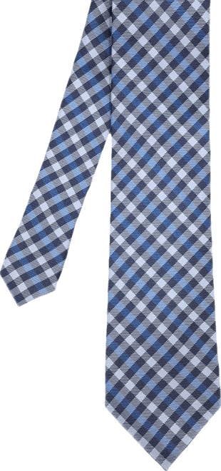 Men's Plaid Silk Tie