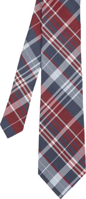 Men's Plaid Silk Tie