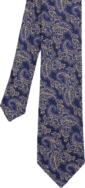 Men's Paisley Silk-Blend Tie