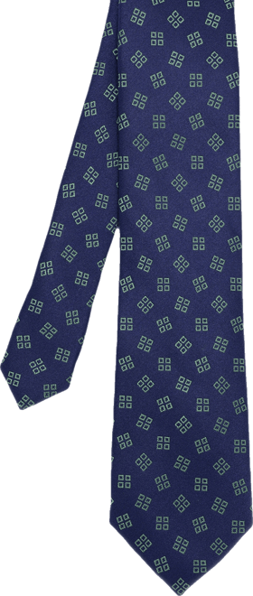 Men's Geo-Pattern Silk Tie