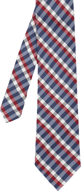 Men's Plaid Silk Tie