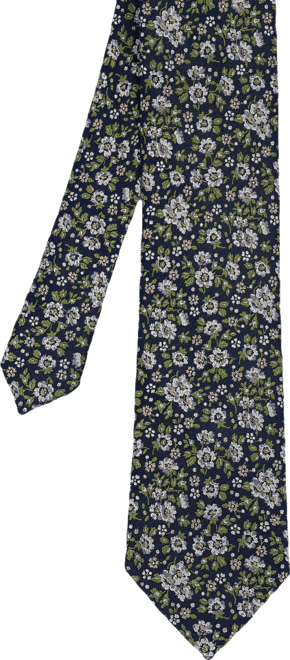 Men's Ditsy Floral Silk Tie