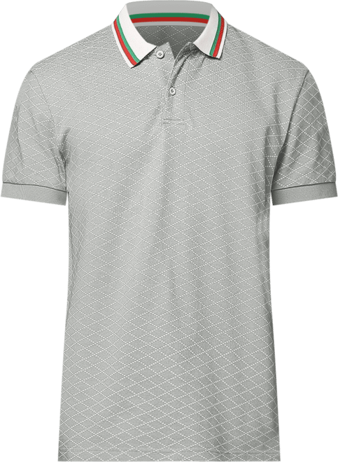 Men's Printed Polo Shirt