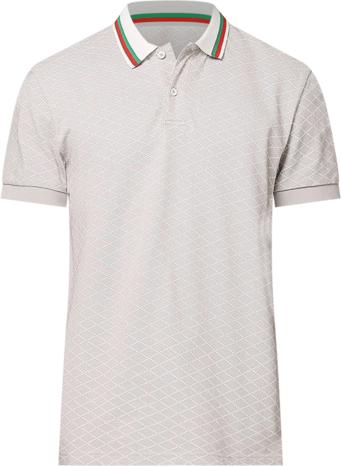 Men's Printed Polo Shirt
