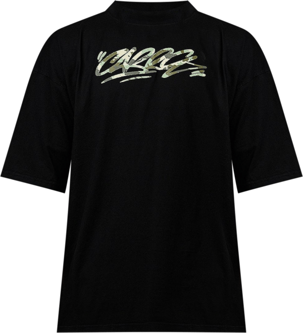 Men's Camo Script T-Shirt