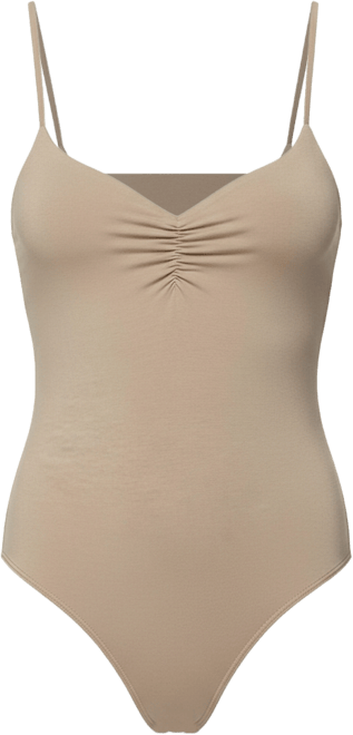 Women's Harlow Gathered V Neck Bodysuit