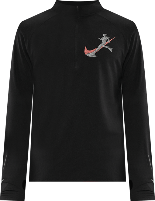 Nike Stride Löpartröja Dri-FIT UV med halv dragkedja för män