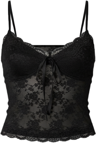 Womens Cami Sheer Lace Tank Top