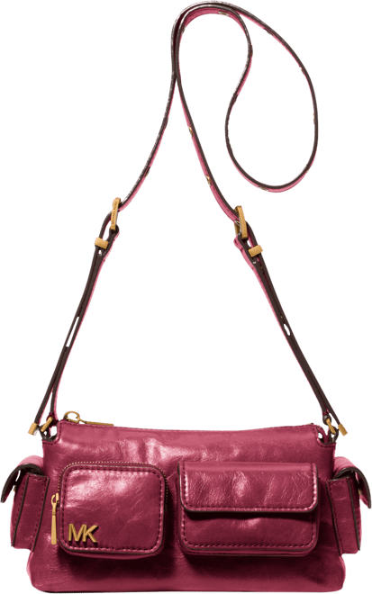 Michael  Dakota Small Leather Convertible Pocket Crossbody