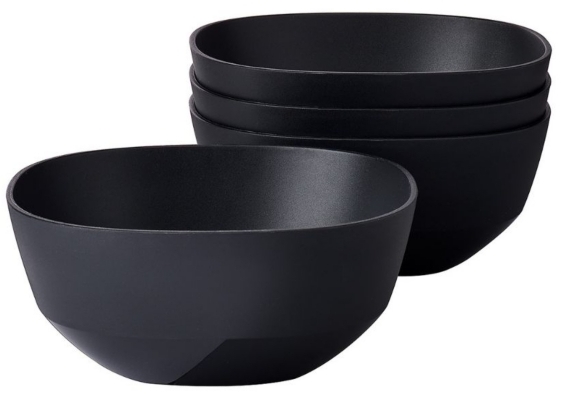 Silueta 4-Pc. Small Serving Bowl Set, Service for 4