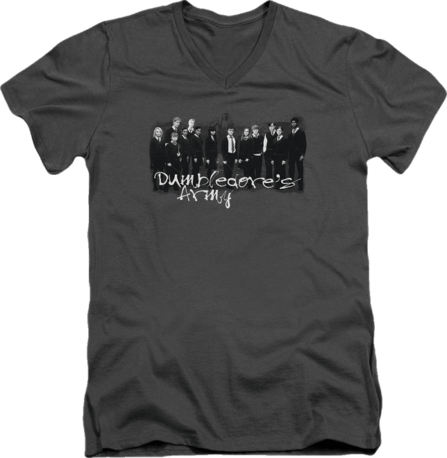 Men's The Order Of Phoenix Da Squad Short Sleeve Adult V Neck Premium Cotton Tee / T-Shirt