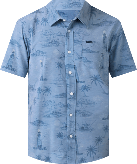 Men's Traveler Ultraviolet Protection Factor Short Sleeve Relaxed Shirt