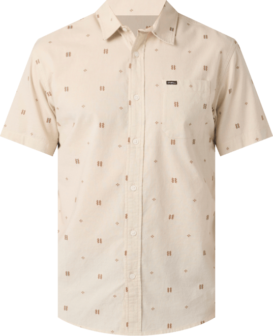 Men's Shields Short Sleeve Dobby Standard Shirt