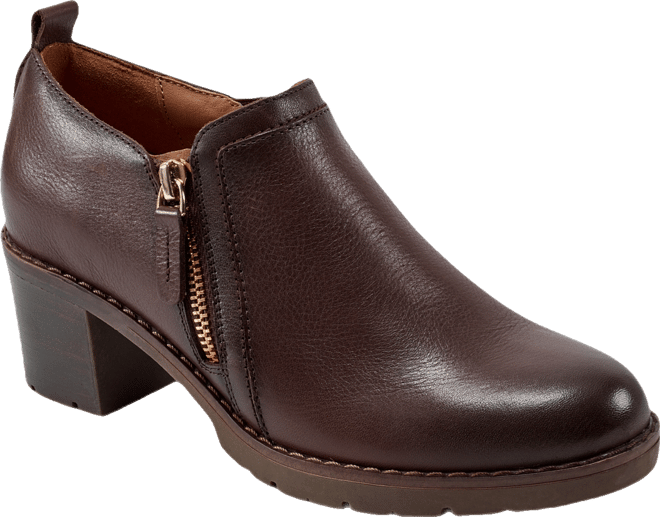 Women's Cosa Eflex Side Zip Block Heel Shooties