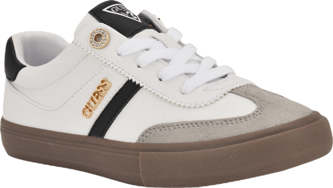 GUESS Women's Loui Lace-Up Sneakers - Macy's