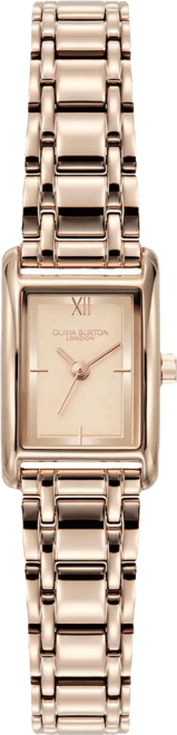 Women's Mini Grove Rose Gold Tone Stainless Steel Bracelet Watch, 16mm