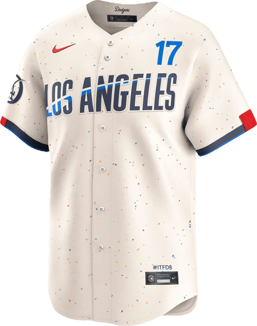 Nike Dodgers OHTANI 17 フーディ Nike Adult Los Angeles Dodgers 2025 City Connect Cream