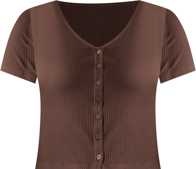 Women's Muse Short-Sleeve Button-Front Top