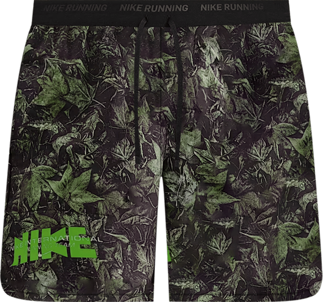 Nike Stride Löparshorts Dri-FIT 18 cm med innerbyxor och tryck för män