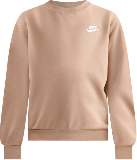 Nike Sportswear Club Fleece Big Kids' Crew-Neck Sweatshirt