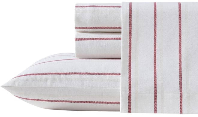 Printed Cotton Flannel 4-Pc. Sheet Set, King