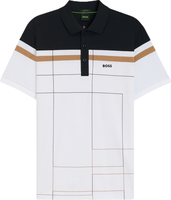 Boss by  Men's Quick-Dry Stretch Cotton Slim-Fit Polo Shirt