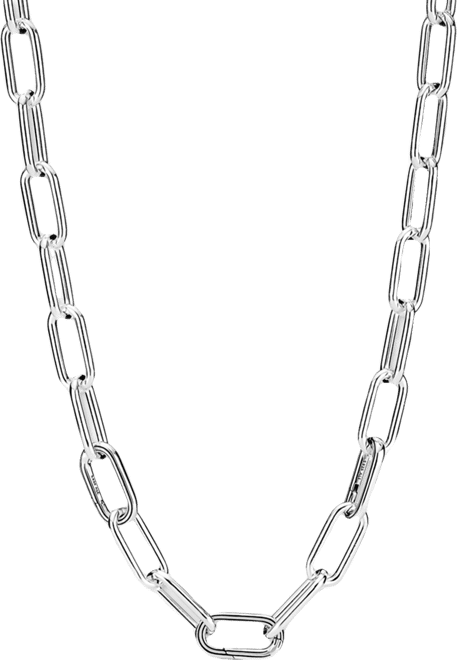 Me Sterling Silver Medium Link Chain Necklace