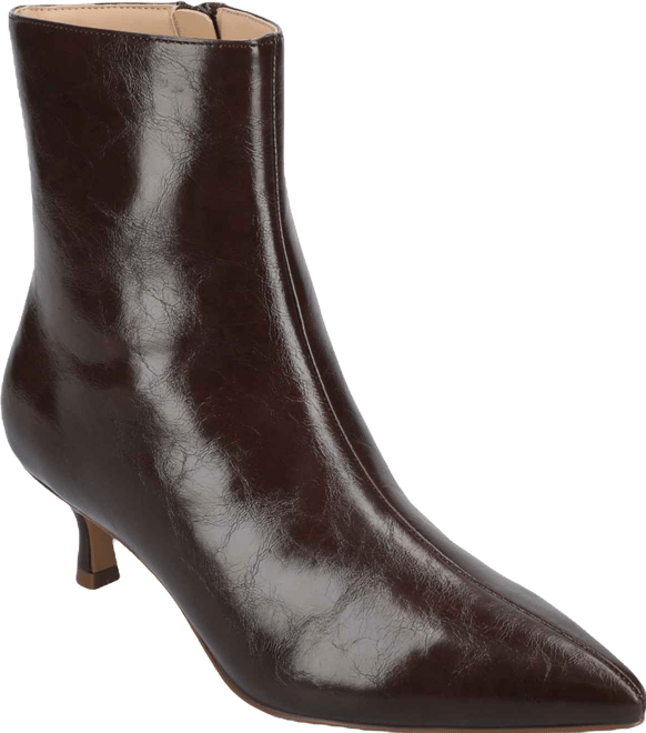 Women's Arely Kitten Heel Pointed Toe Dress Booties