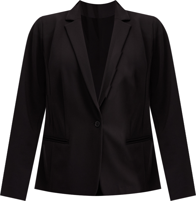 Plus Size Ponte Blazer, Exclusively at Macy's