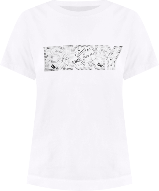 Women's Newspaper Logo Crewneck T-Shirt