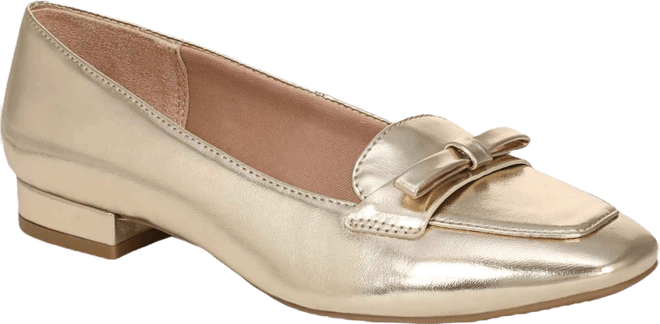Women's Claudine Square Toe Block Heel Ballerina Flats
