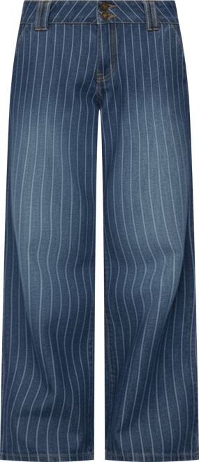 Women's Cory Striped Low Rise Jeans