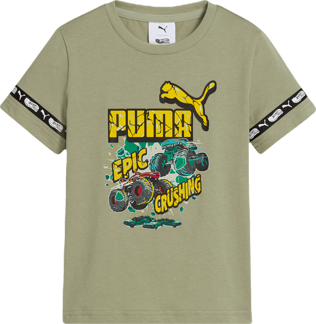 PUMA x HOT WHEELS™ MONSTER TRUCKS Little Kids' Graphic T-Shirt